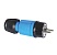 Вилка Schuko 16A 3п(2P+E) 250В, IP44  синий MULTI-GRIP Bals 7370